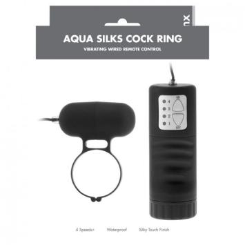 Aqua Silk Ring