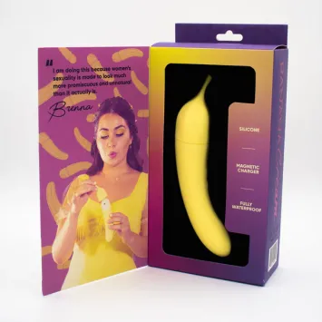 Banana Cream Air Pulse & G-Spot Vibrator