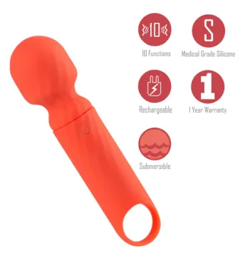 DOLLY Rechargeable Mini Wand - Orange