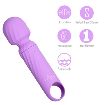 DOLLY Rechargeable Mini Wand - Purple