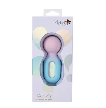 JAZZY 16-Function Mini-Wand Vibrator