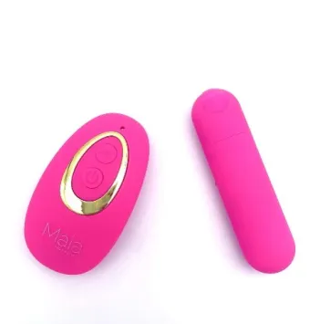 JESSI Remote Rechargeable Super Charged Mini Bullet - PINK