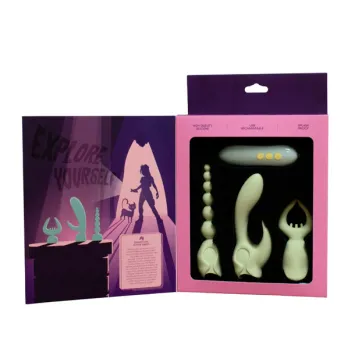 Pleasure Hunter Multifunction 4-in-1 Vibrator Pleasure Set