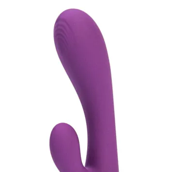 RAYLA 10-Function Silicone Dual Stimulator Vibrator