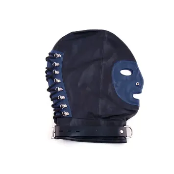 Mask with D-Ring & Lockable Buckle Strap